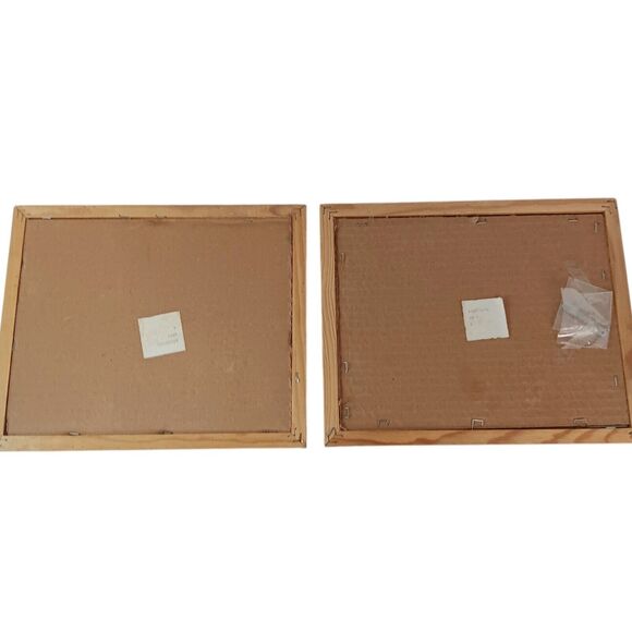 Vintage Chicken and Hen Pictures Framed Prints Farmhouse Country 9" X 11" Two - Picture 3 of 10